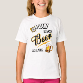 Camiseta Run Now Beer Later - All Sport