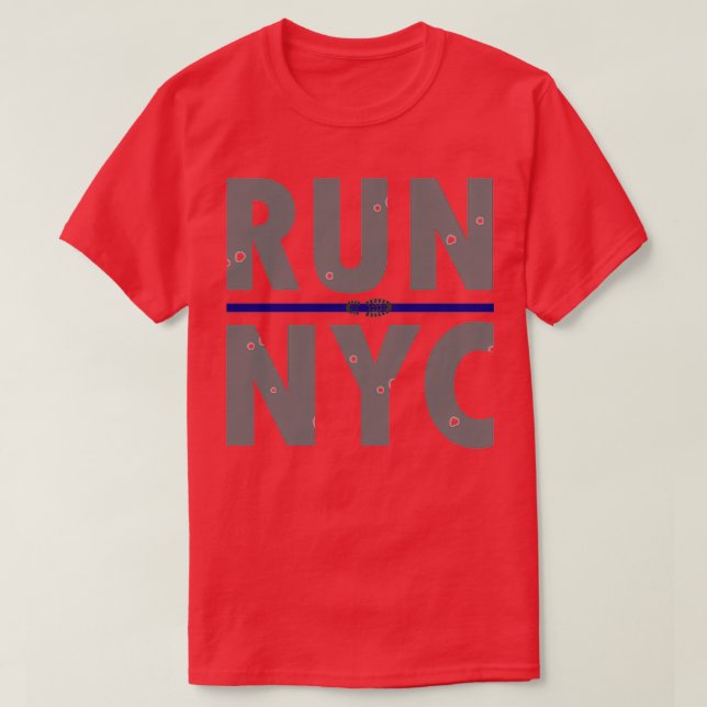 Camiseta RUN NYC New York City Runners Marathon (Diseño del anverso)