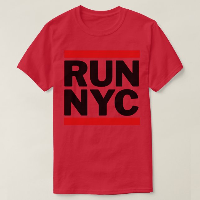 Camiseta RUN NYC Nueva York (Diseño del anverso)