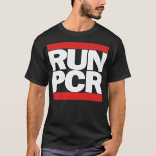 Camiseta RUN PCR Laboratorio Biotecnología ADN Bio molecula