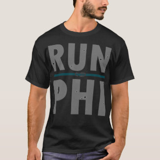 Camiseta RUN PHI Run Philadelphia Marathon Design