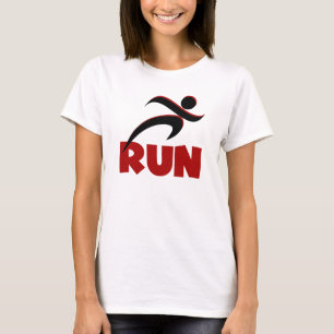 Camiseta RUN Red Fitness Running