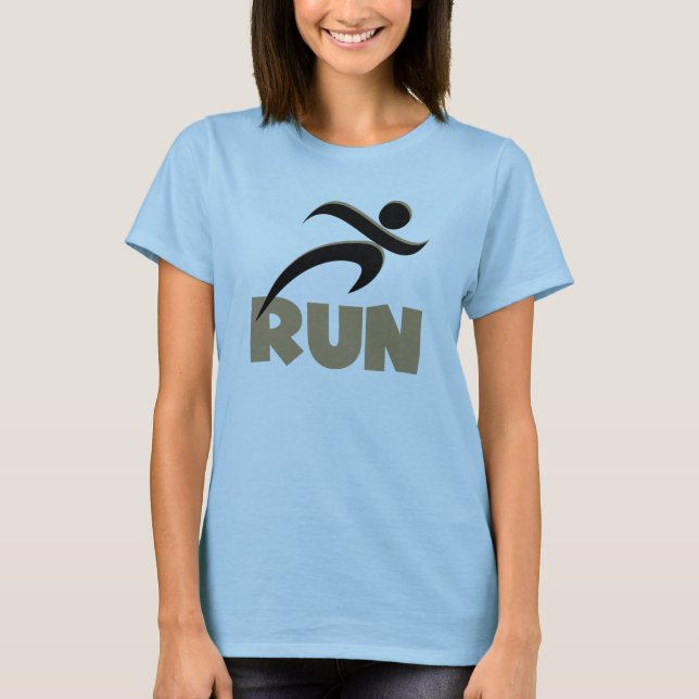 Camiseta RUN Tan Fitness Running (Anverso)