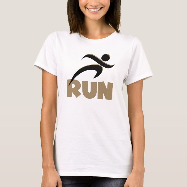 Camiseta RUN Tan Fitness Running (Anverso)