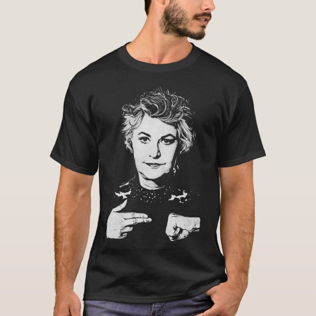 Camiseta Run the Dorothy Zbornak - Parodia de los Chicas do (Anverso)