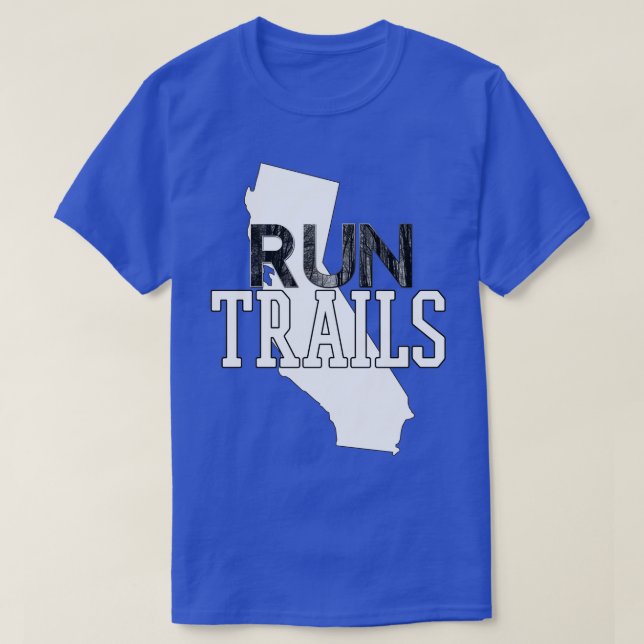 Camiseta Run Trails California (Diseño del anverso)