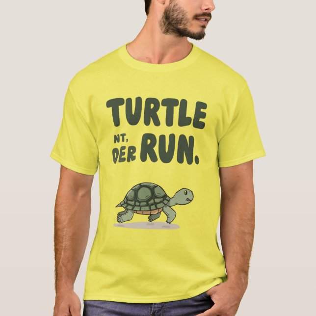 Camiseta Run Turtle (Anverso)