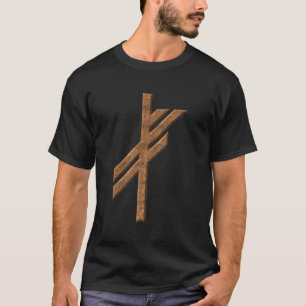 Camiseta Runa de Viking - suerte - moho