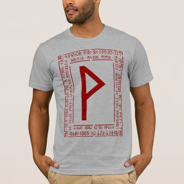 Camiseta Runa de Wunjo (Anverso)