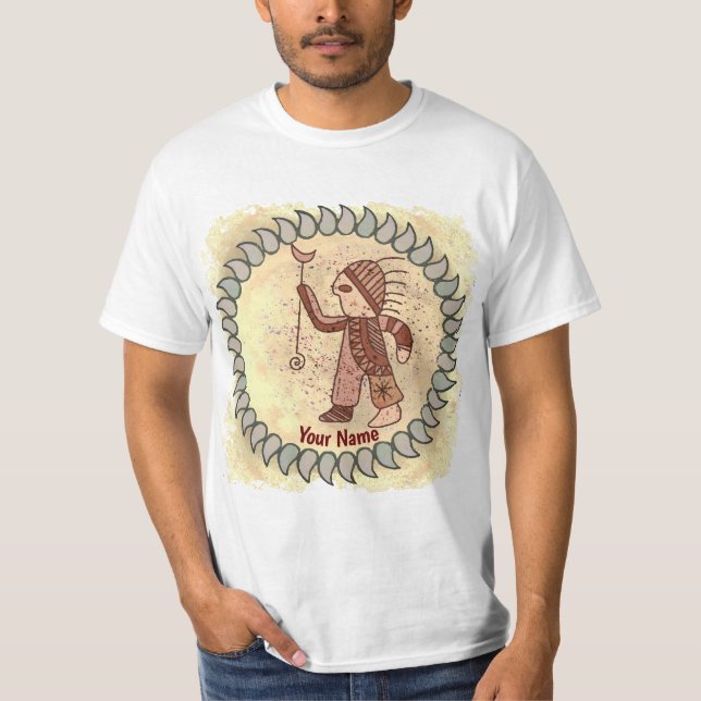 Camiseta Runas Indias Tribales (Anverso)