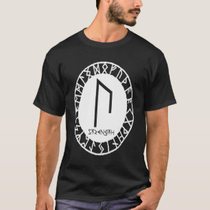 Camiseta Runas nórdicas Fuerza URUZ Símbolo rúnico vikingo 