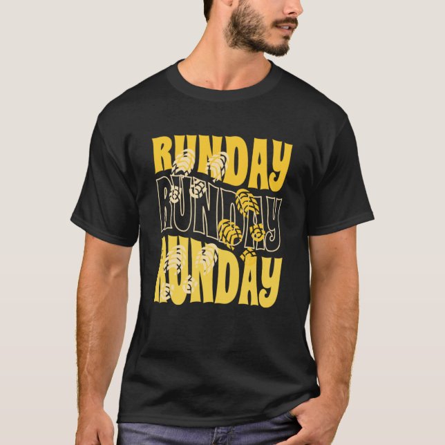 Camiseta Runday Running Sport Runner Ejercicio de entrenami (Anverso)