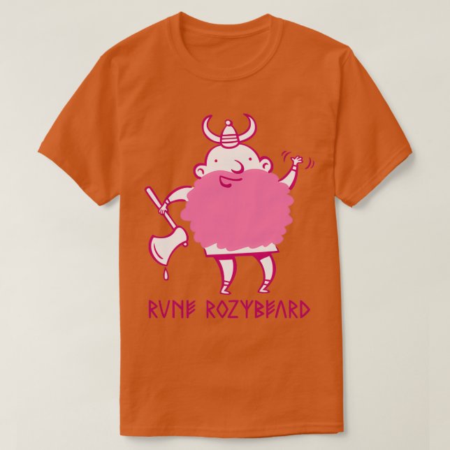 Camiseta Rune Rozybeard El Viaje Rosa 1 (Diseño del anverso)
