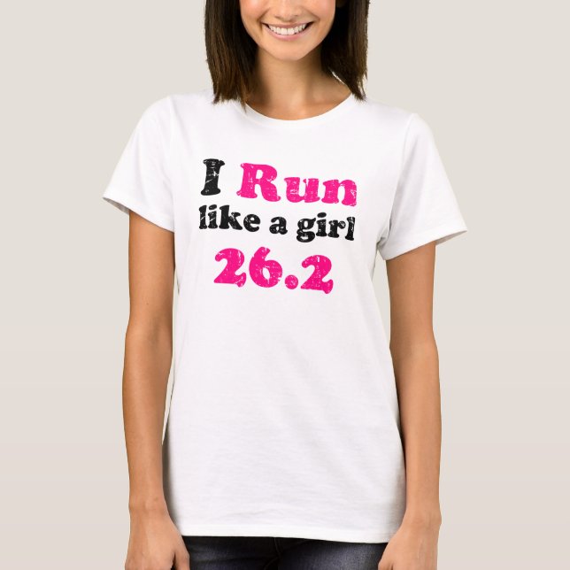 Camiseta runlikeagirl26 (Anverso)