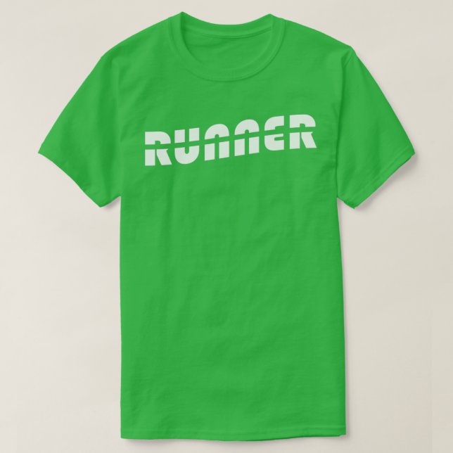 Camiseta runner (Diseño del anverso)