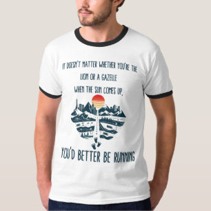 Camiseta Runner de Dawn: Abrazando la persecución