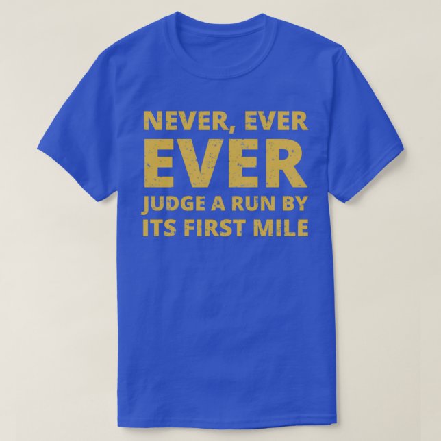 Camiseta Runner Marathon Funny Gift (Diseño del anverso)