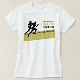 Camiseta Runner Silhouette, evento de organización benéfica