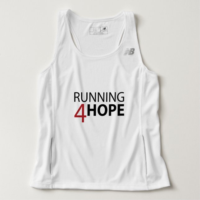 Camiseta Running4Hope (Diseño del anverso)