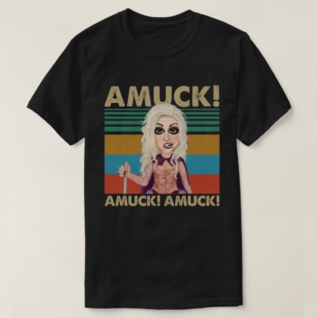 Camiseta Running Amuck - The Witchy Call to Chaos (Diseño del anverso)