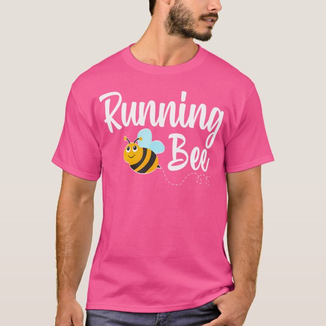 Camiseta Running Bee Runner Funny Bumblebee (Anverso)