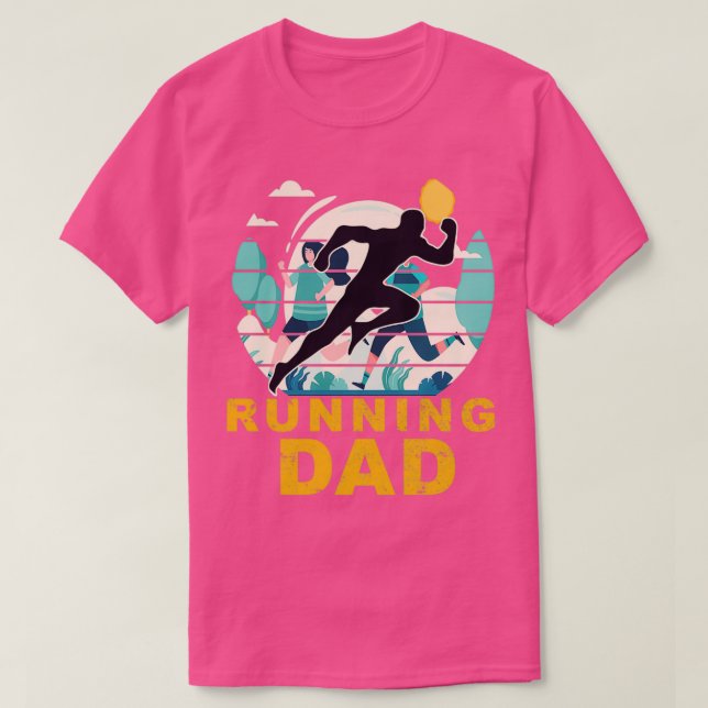 Camiseta Running Dad Funny Marathon Runner Fatherx27s Day i (Diseño del anverso)