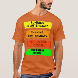 Camiseta Running Is My Therapy 112
