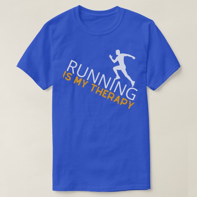 Camiseta Running Is My Therapy 38 (Diseño del anverso)