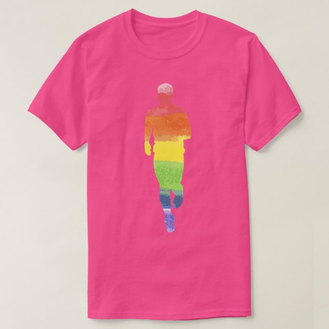 Camiseta Running LGBTQ Pride Month for Runner or Jogger Rai (Diseño del anverso)