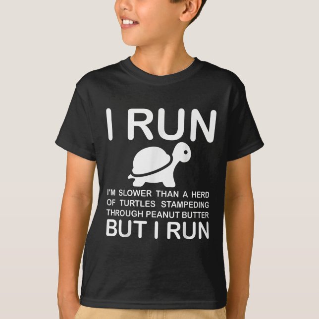Camiseta Running Motivation Turtle  (Anverso)