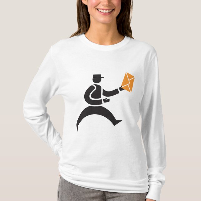 Camiseta Running Postman Delivering Mail Postal Worker (Anverso)