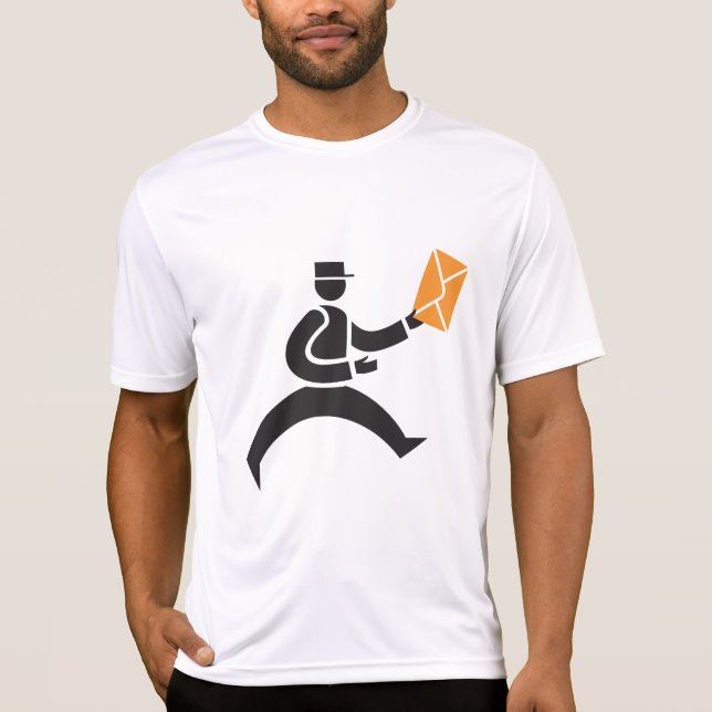 Camiseta Running Postman Delivering Mail Postal Worker (Anverso)