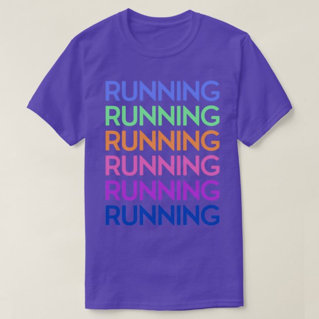 Camiseta Running Run (Diseño del anverso)