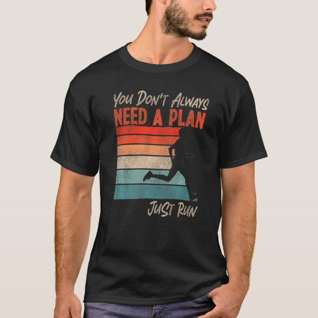 Camiseta Running Runner Half Marathon You Don't Always Need (Anverso)