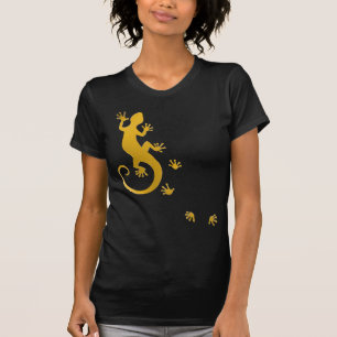 Camiseta Running salamanquesa de oro