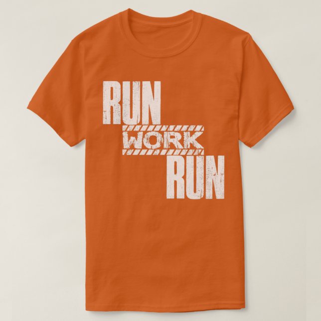 Camiseta Running Saying Runner Sports Jogger Work Run (Diseño del anverso)