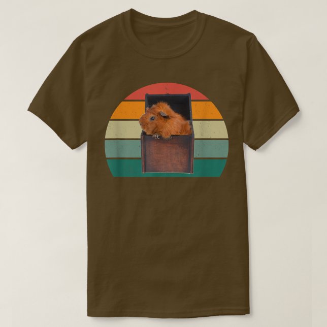 Camiseta running wheel guinea pig mom dad playpen cage guin (Diseño del anverso)