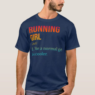 Camiseta RUNNNING Chica Como Un Chica Normal Pero Más Fresc