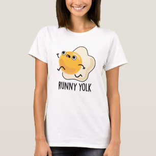 Camiseta Runny Yolk Funny Food Egg Pun