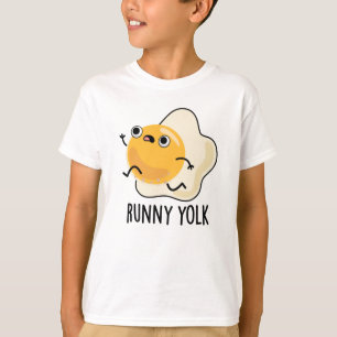 Camiseta Runny Yolk Funny Food Egg Pun