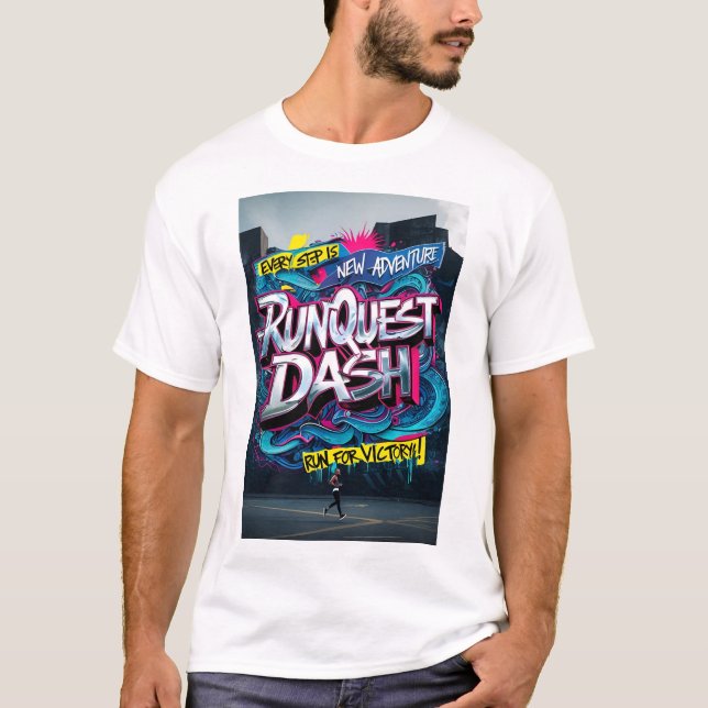 Camiseta RunQuest Dash Urban Spirit (Anverso)