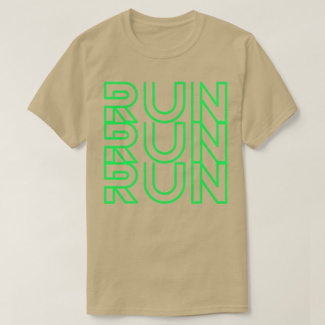 Camiseta Runrunrun run (Diseño del anverso)