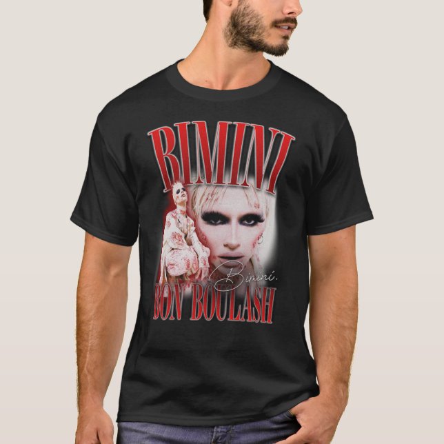 Camiseta Rupaul&x27;s Drag Race UK Bimini Bon Boulash Merch (Anverso)