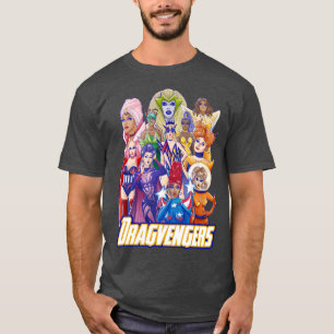 Camiseta RuPauls Dragvengers Todos los ganadores