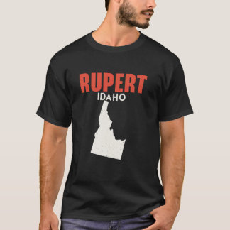 Camiseta Rupert Idaho Estados Unidos EE.UU. Viajes Idahoan