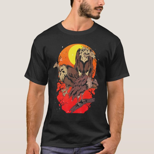 Camiseta Ruppels Griffon Carrion Vulon Scavenger Sunset V (Anverso)