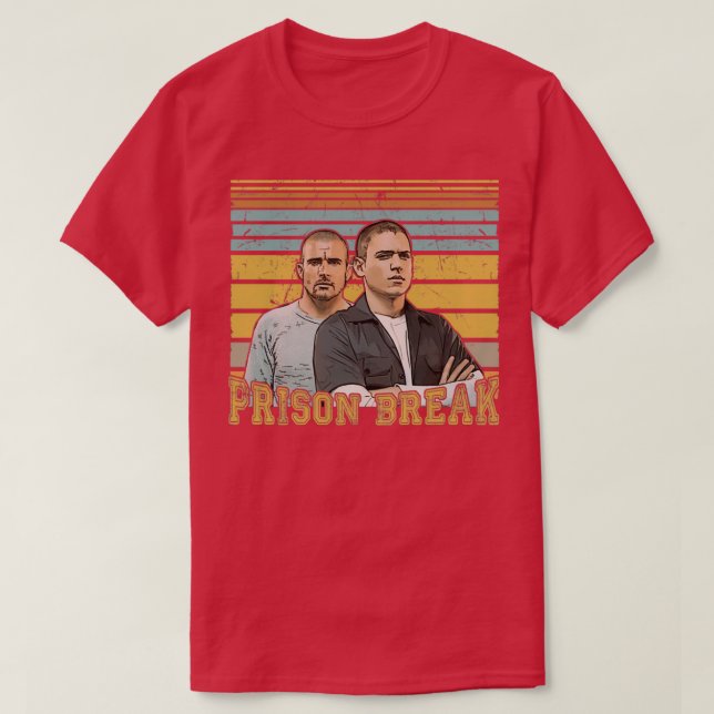 Camiseta Ruptura de prisión 6 (Diseño del anverso)