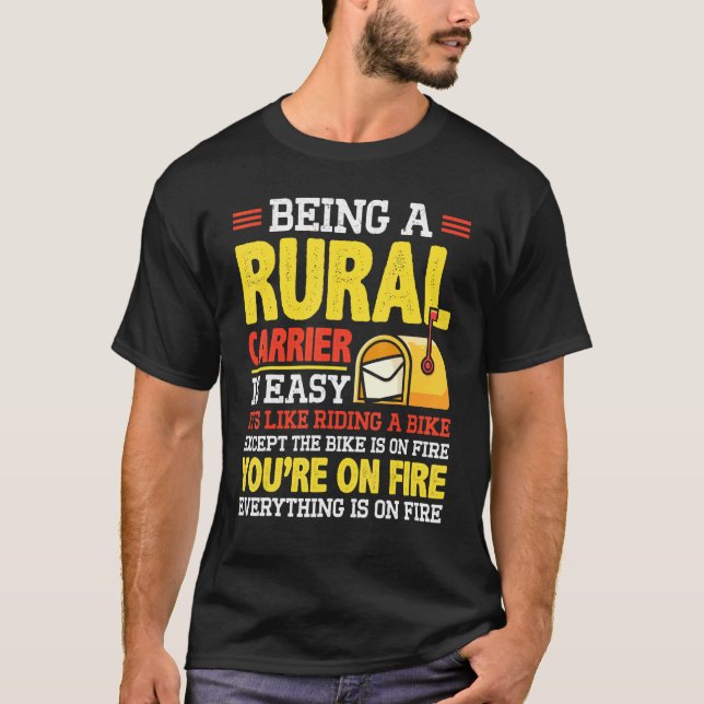 Camiseta Rural Carriers Postal Worker  Mailman Mail Lady (Anverso)