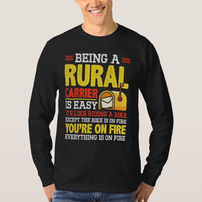 Camiseta Rural Carriers Postal Worker  Mailman Mail Lady (Anverso)