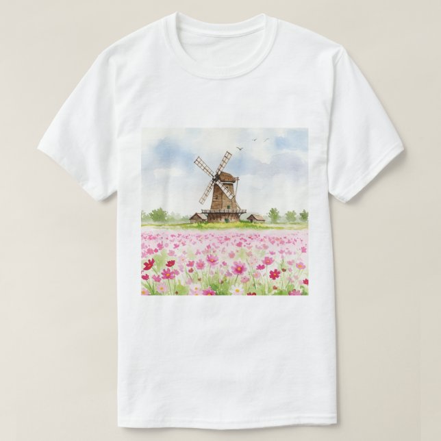 Camiseta Rural landscape (Diseño del anverso)
